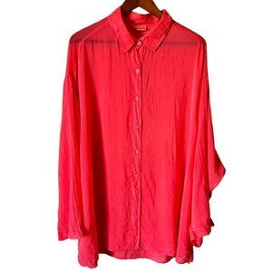 TIANELLO Tencel Velvet Pink Christiana Blouse